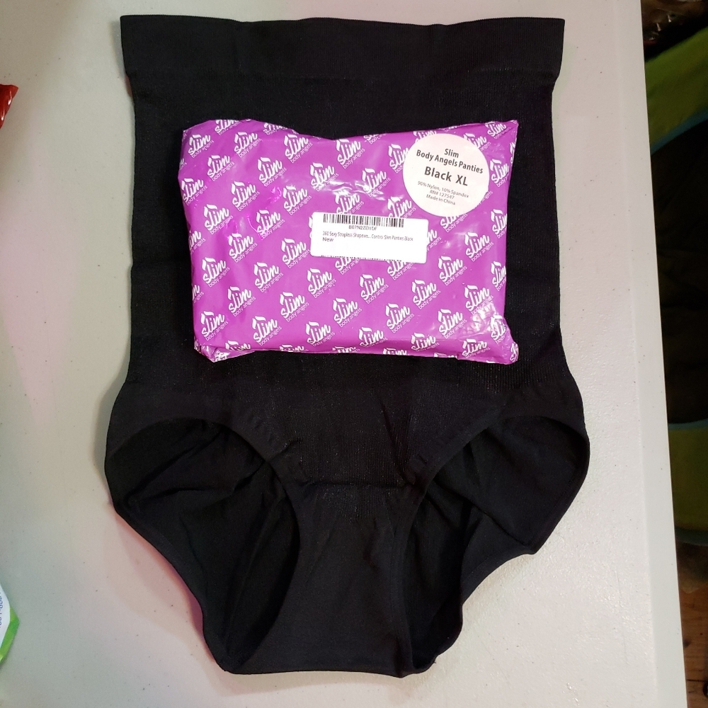 SLIM BODY ANGELS High Waist Shapewear Briefs XL